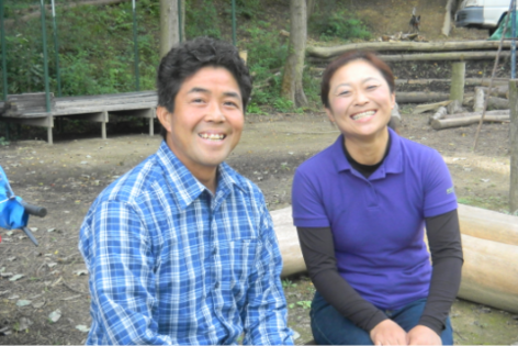 八丸 健さん、由紀子さんご夫婦の写真