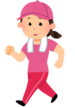 ウォーキング女性