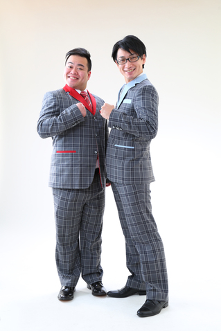 お笑いコンビ「ニードル」（伊藤政仁さん・石垣進之介さん）