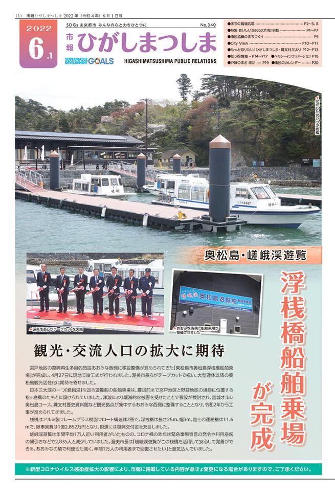 市報ひがしまつしま6月1日号の画像
