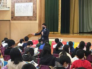 SDGs出前授業の様子