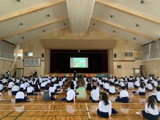 SDGs課題研究の授業の様子