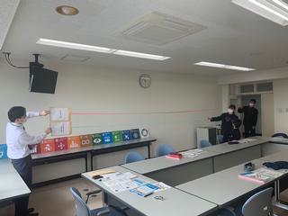 職場体験の様子