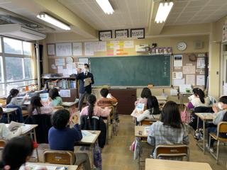 SDGs出前授業の様子